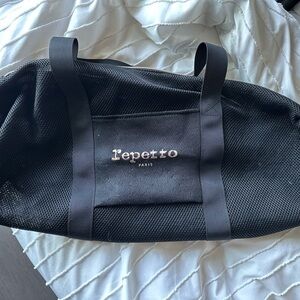 Repetto Black Mesh Bag